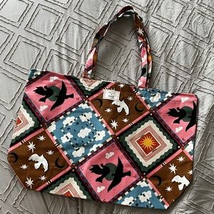 Brand new sezane x pangea canvas tote